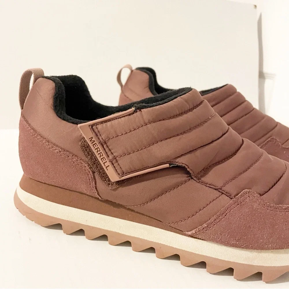 Merrell Women’s Alpine Moc Strap Polar Insulated Sneaker Size 10 Gorpcore Mauve - Picture 3 of 12